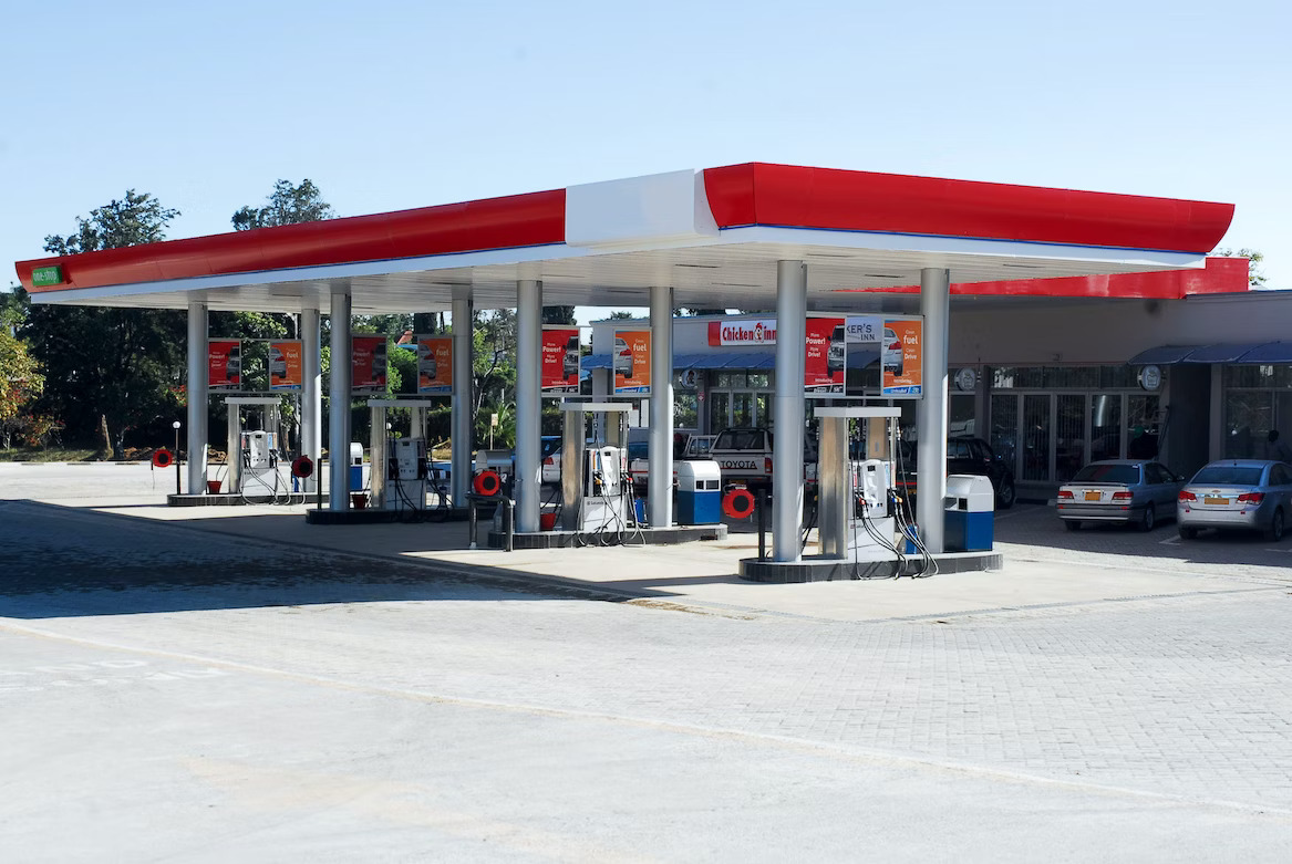 Gas Station in Italy on the Verge of Completion!